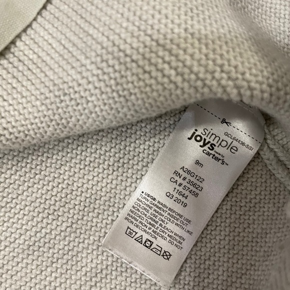 Simple Joys by Carter’s two pack sweater set - Picture 4 of 6